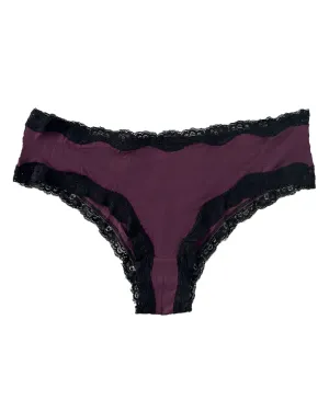 AiraModal Lace-Up Purple Brief
