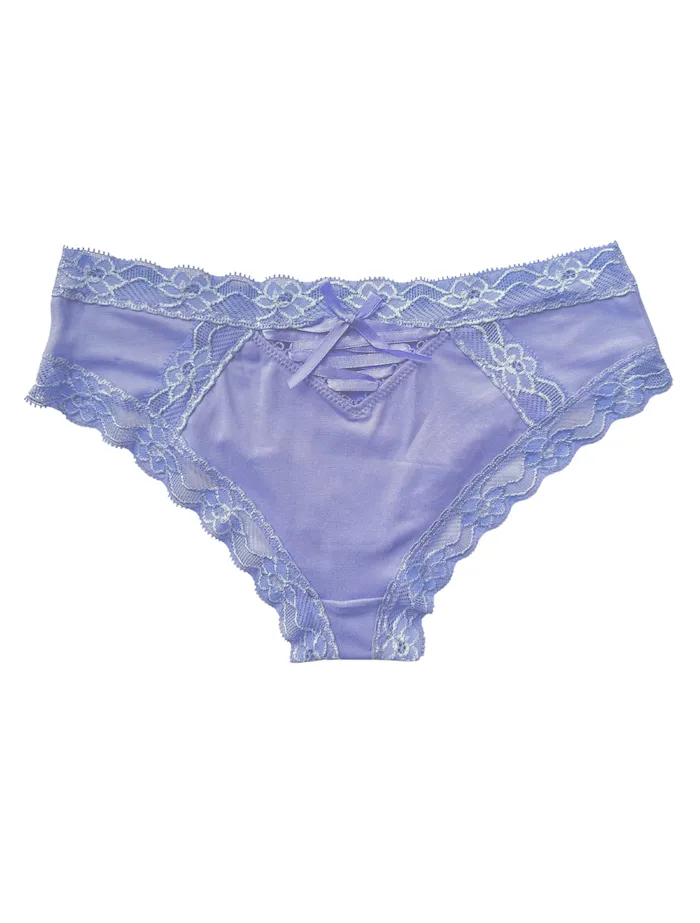 AiraModal Lavender Lace-Up Modal Brief