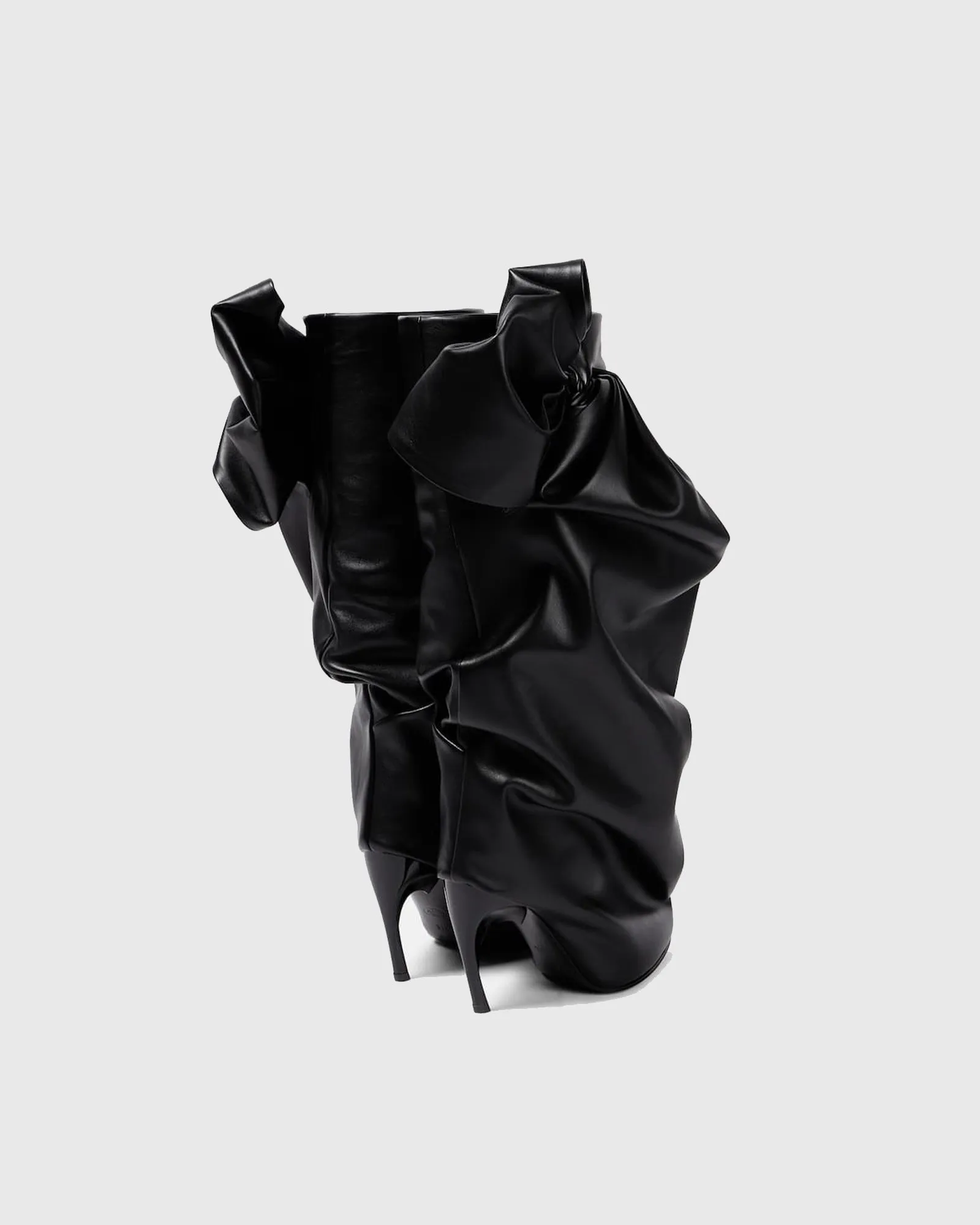 Angela Fold Bow Knee High Boots