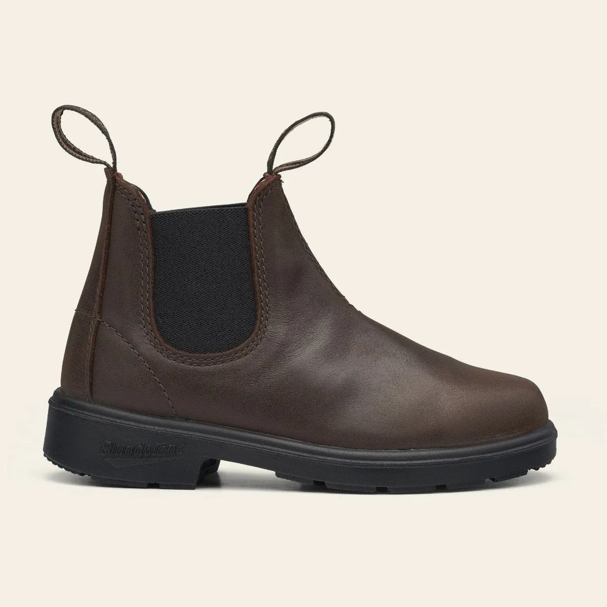 Blundstone 1468 Antique Brown Kids Chelsea Boots