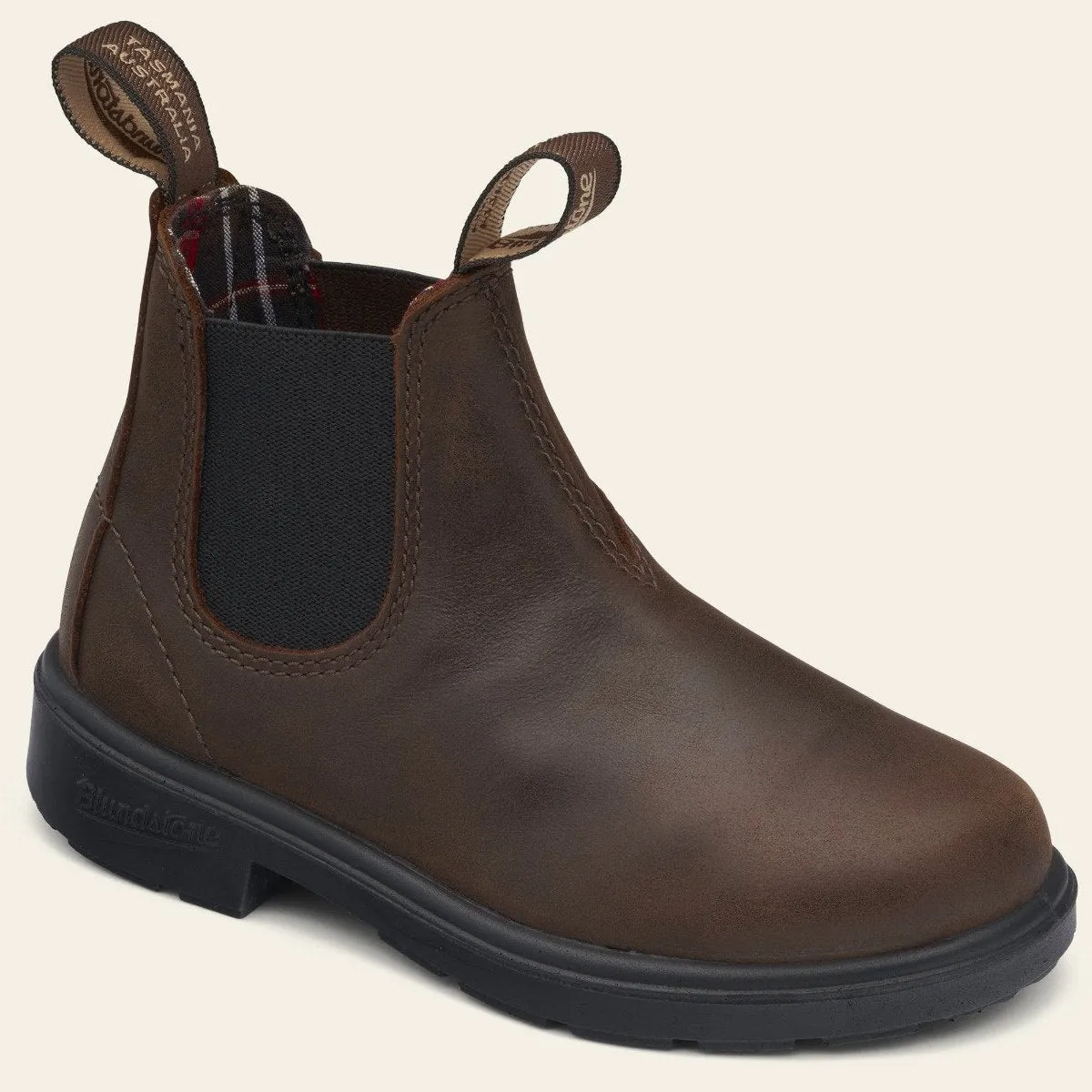 Blundstone 1468 Antique Brown Kids Chelsea Boots