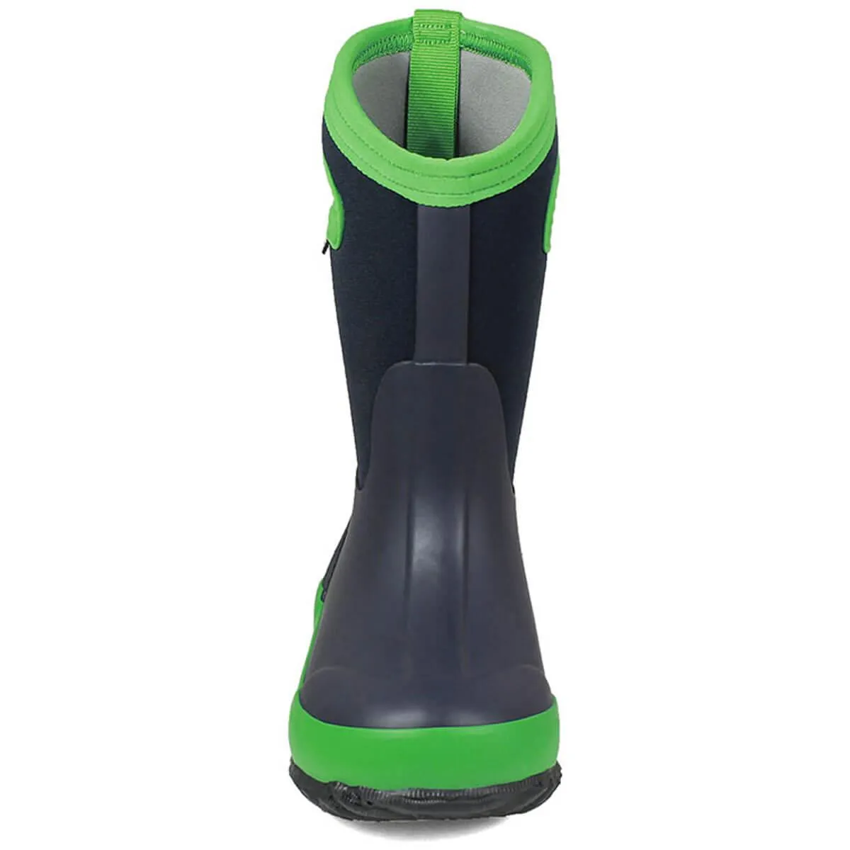 Bogs Kids' Winter Boots - Classic Matte, Navy/Green | 72328-411
