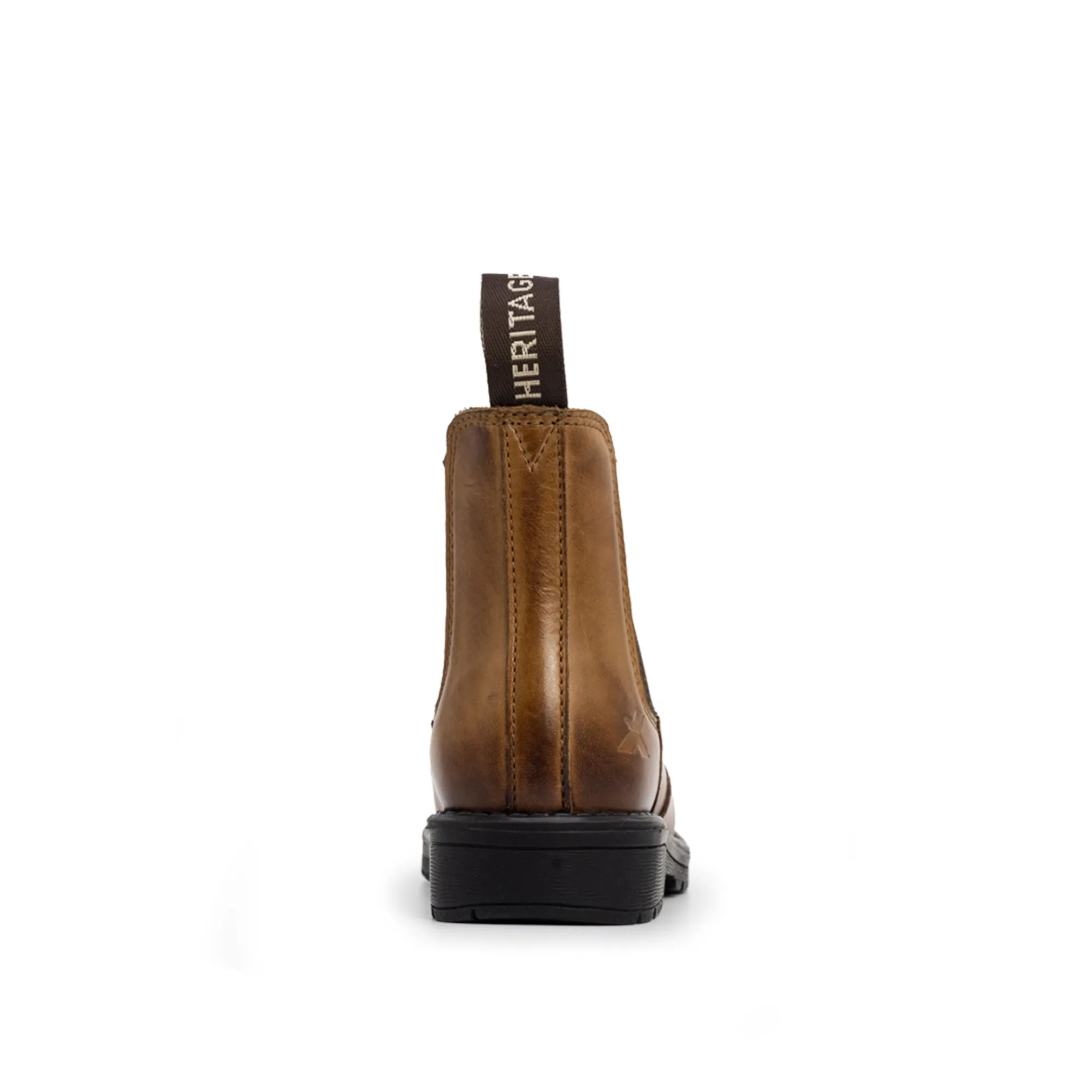 CLEARANCE - Xpert Heritage Wrangler Junior Dealer Boot Burnished Tan.
