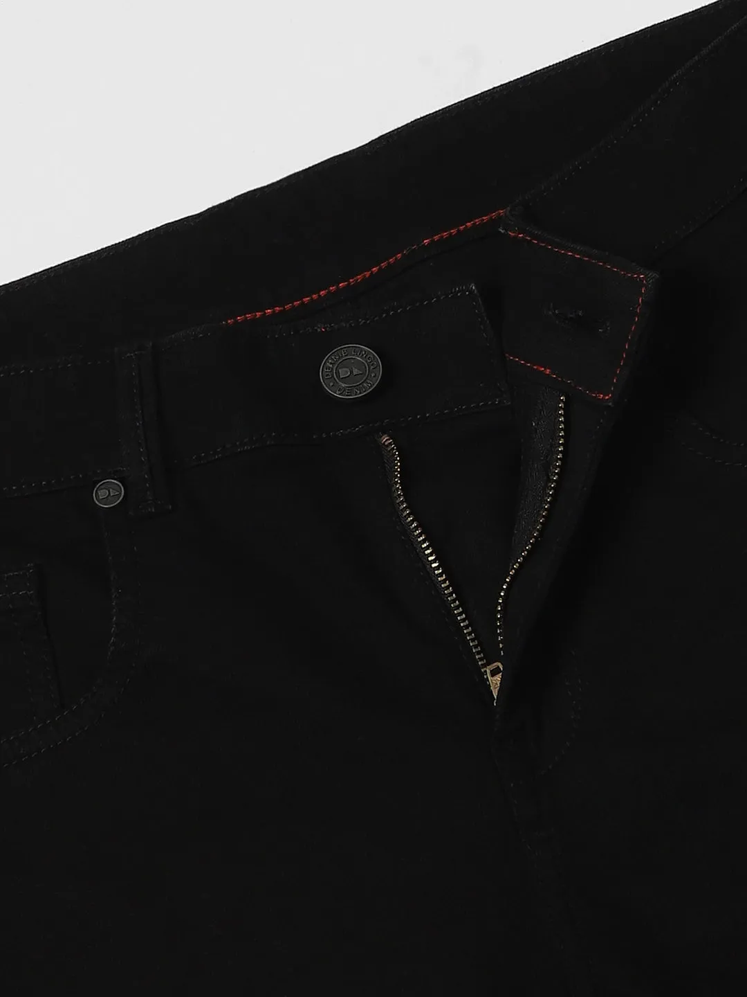 Men's Slim Fit Rinse Black Jeans