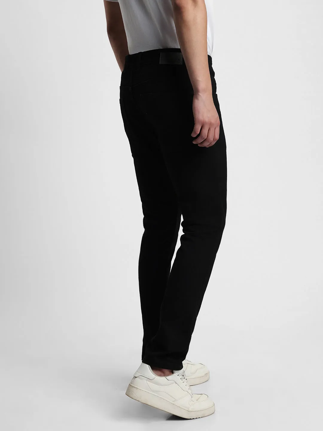 Men's Slim Fit Rinse Black Jeans