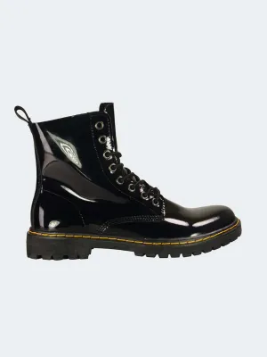 Modarodeo Women's Ankle Boots in Black Leather