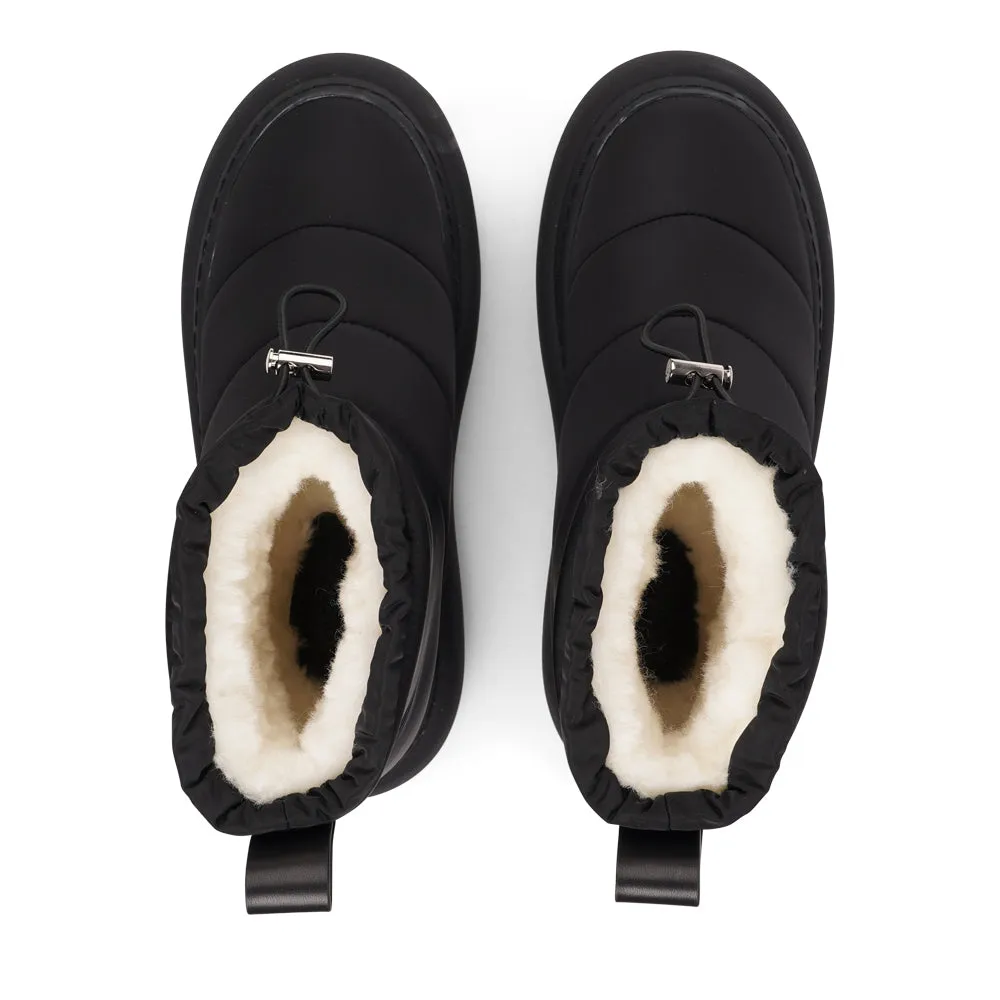 Nimis - Nylon Boots with Shearling Lining