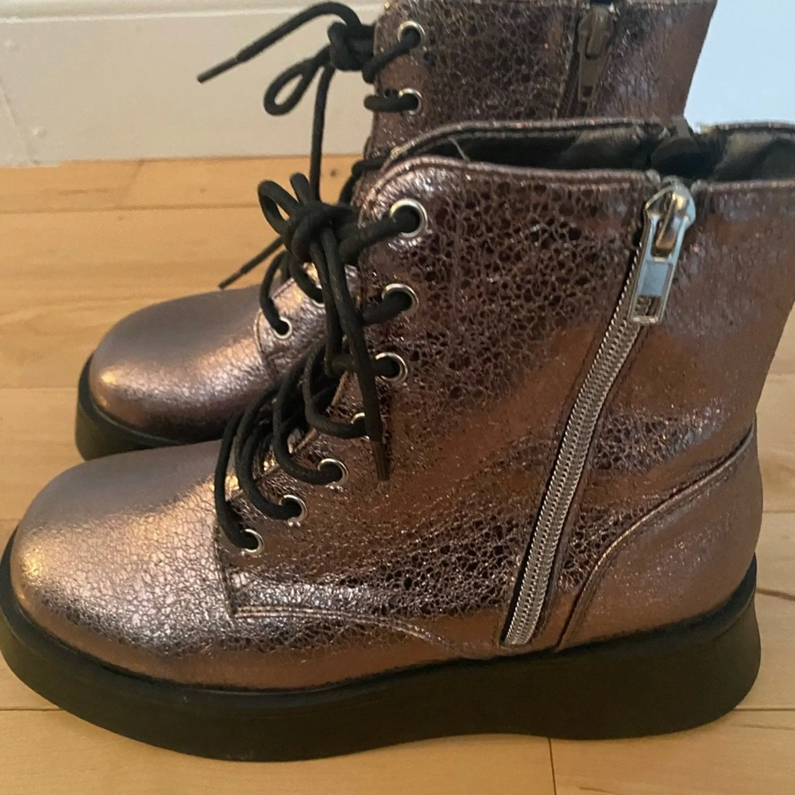 NWOB Steve Madden Combat Boots size 5