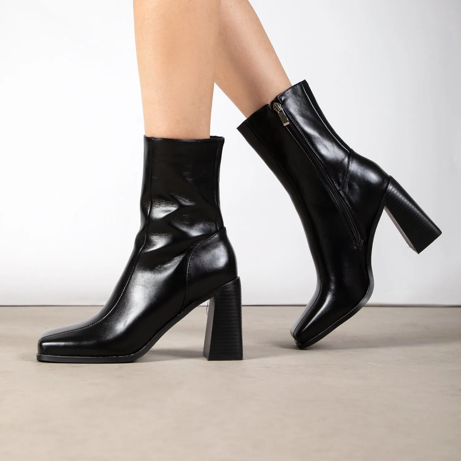 RAID Carter Ankle Boot in Black