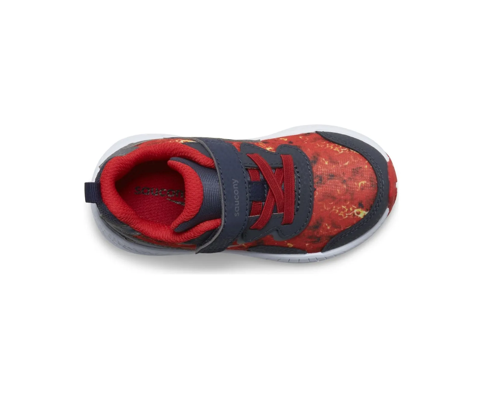 Saucony Flash AC 3.0 JR | Navy/Lava Toddler Kids Sneakers