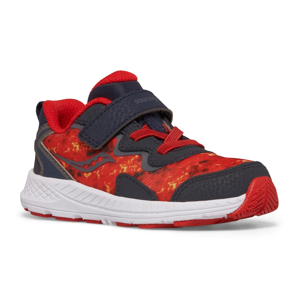Saucony Flash AC 3.0 JR | Navy/Lava Toddler Kids Sneakers