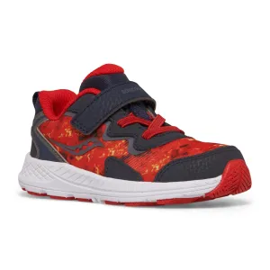Saucony Flash AC 3.0 JR | Navy/Lava Toddler Kids Sneakers
