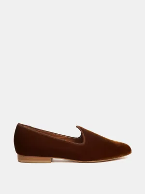 Venetian Slipper / Amber Velvet