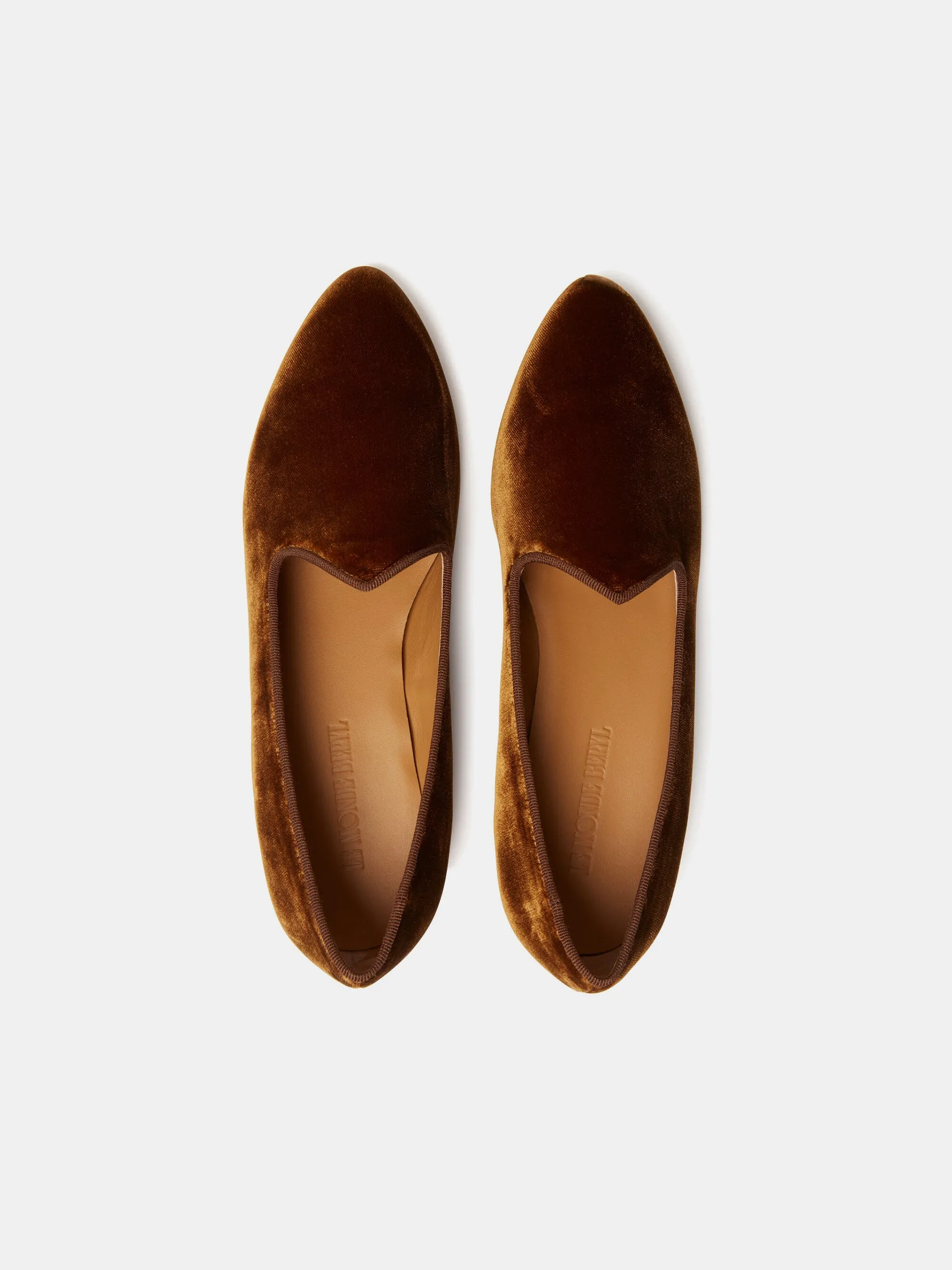Venetian Slipper / Amber Velvet