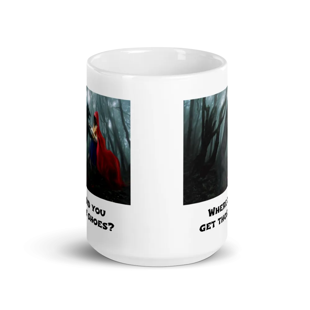 Where Did You Get Those Shoes? Mug Shoe Junkie Coffee Mug