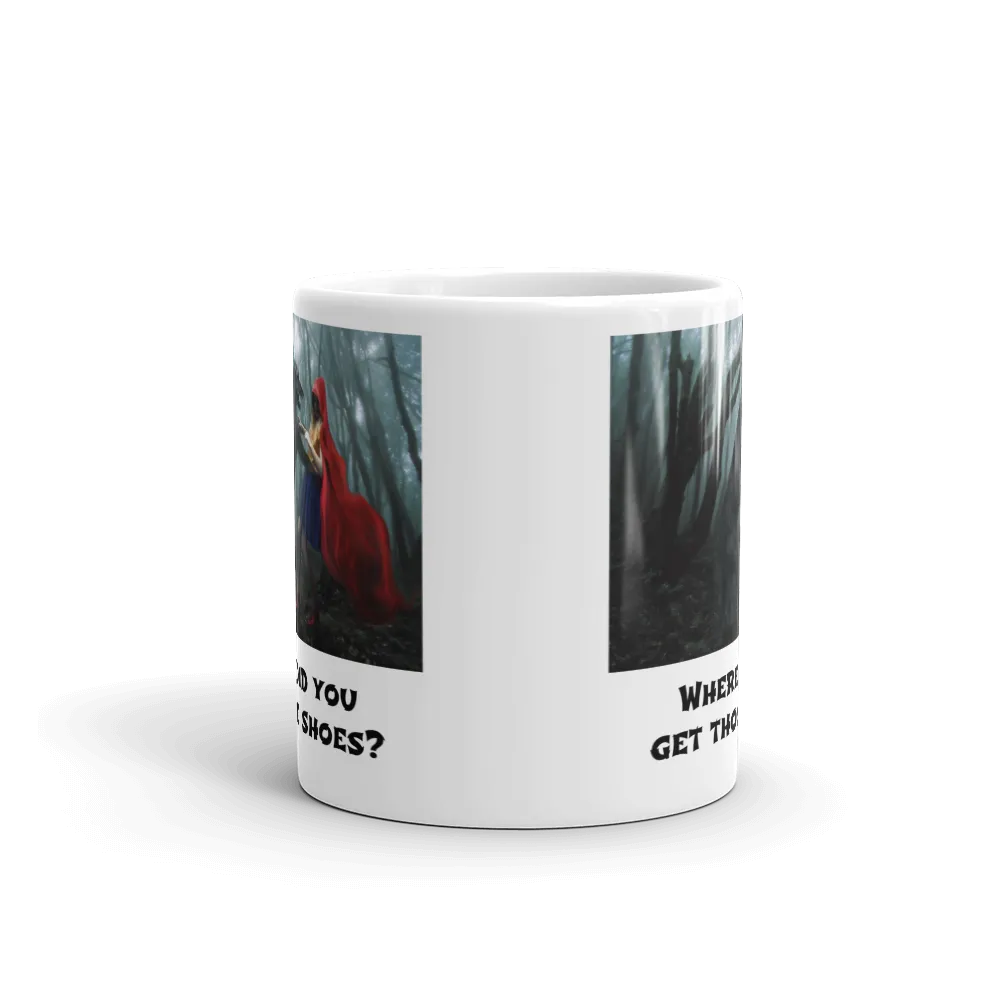 Where Did You Get Those Shoes? Mug Shoe Junkie Coffee Mug