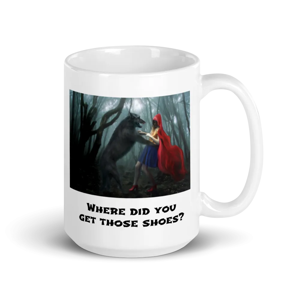 Where Did You Get Those Shoes? Mug Shoe Junkie Coffee Mug