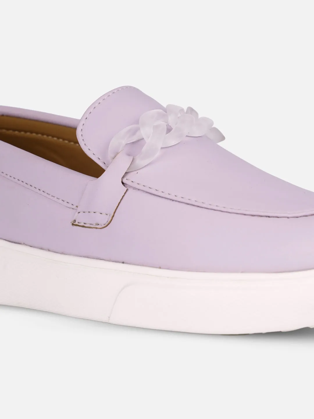 Women's Lavender Casual Slip On (IU1019)