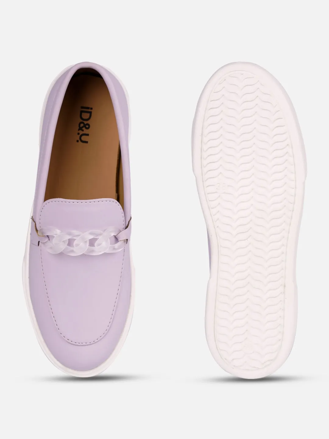 Women's Lavender Casual Slip On (IU1019)