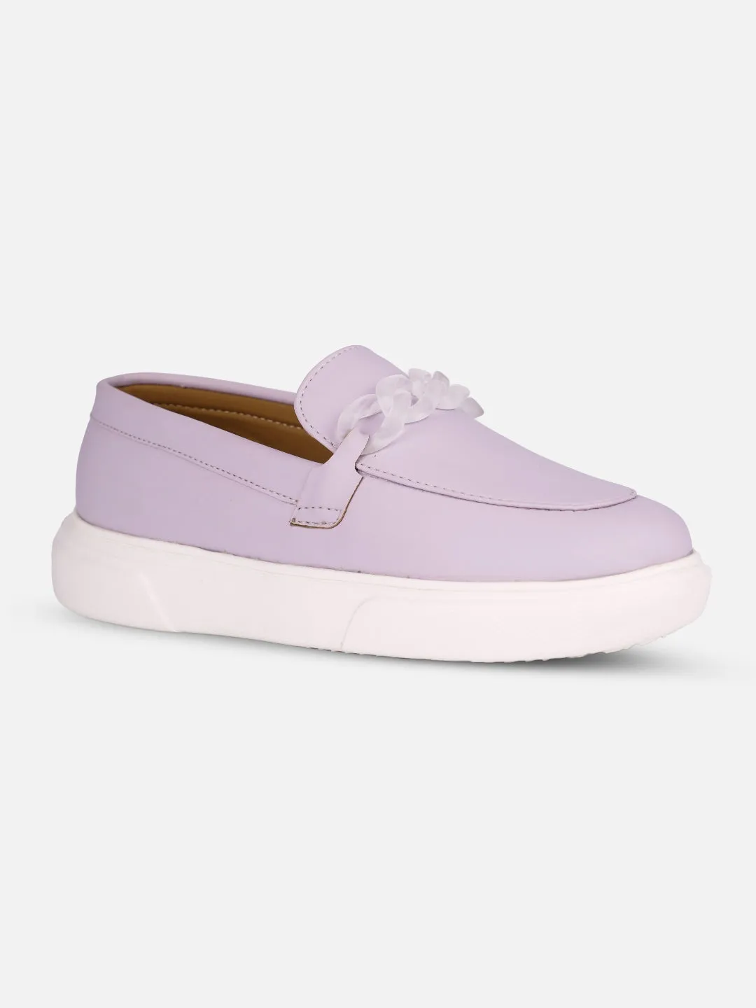 Women's Lavender Casual Slip On (IU1019)